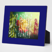 Mutter M ist für Millionen Dinge, die sie mir gege Fotoplatte (Seite)