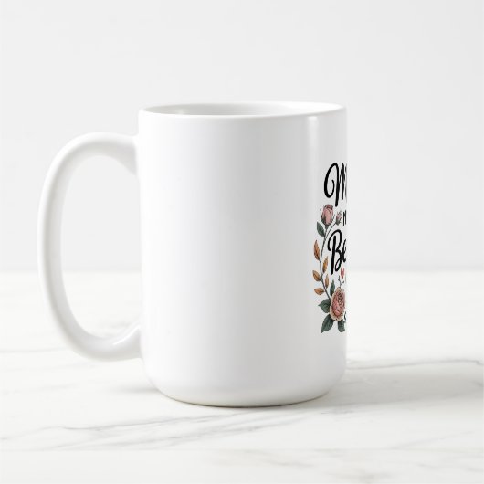 Mütter machen das Leben mit ihrer Liebe schön Kaffeetasse (Links)