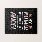 Mutter macht meine Mutter einen Engel Puzzle (Horizontal)