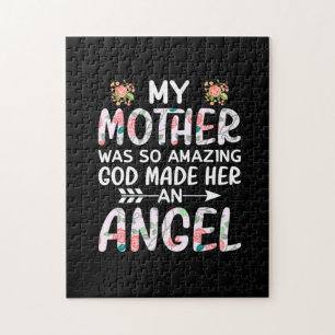 Mutter macht meine Mutter einen Engel Puzzle
