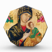 Mutter Madonna der unaufhörlichen Hilfe Jesus Fotoblock (Vorderseite)