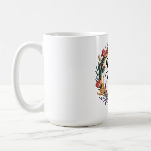 Mütter malen Regenbögen nach dem Regen Kaffeetasse (Links)