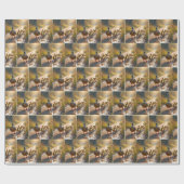 Mutter Mallard Duck mit Ducklings Geschenkpapier (Flach)