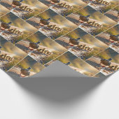 Mutter Mallard Duck mit Ducklings Geschenkpapier (Ecke)