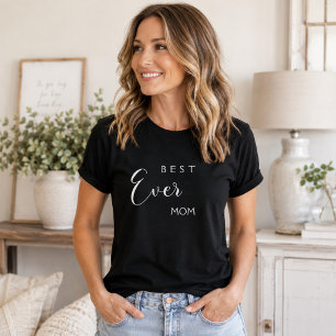 Mutter Mama beste überhaupt schwarz T-Shirt
