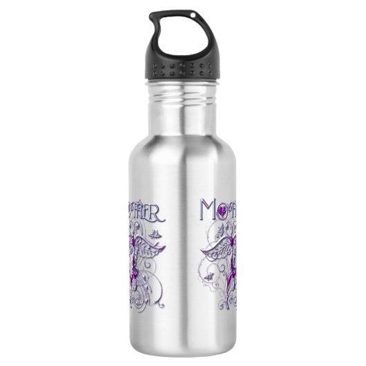 Mutter Mama Edelstahlflasche (Rückseite)