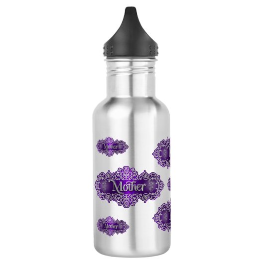Mutter Mama Edelstahlflasche (Links)