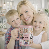 Mutter Mama Fotocollage staubrosa Pink Tasse