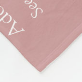 Mutter Mama Mum Definition Dusty Rose Rosa Fleecedecke (Ecke)