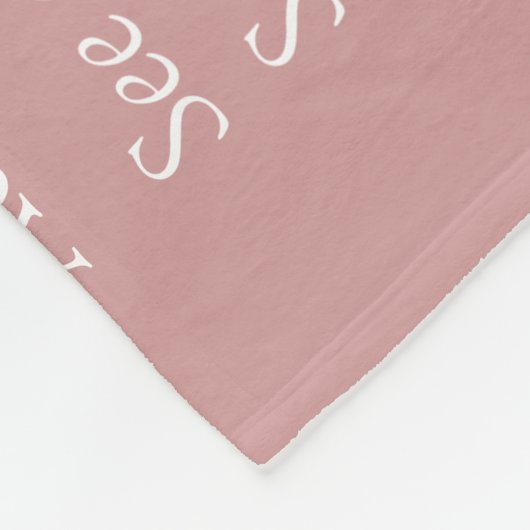 Mutter Mama Mum Definition Dusty Rose Rosa Fleecedecke (Ecke)