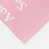 Mutter Mama Mum Definition Spaß Cool rosa Fleecedecke (Ecke)