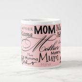 Mutter Mama Mum Mama Jumbo Tasse (Vorderseite)