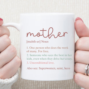 Mutter, Mama, Mutter, Mama Definition Tasse