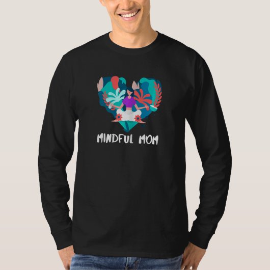 Mütter Mama Mütter Tag Yoga T-Shirt (Vorderseite)