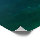 Mutter Manatee mit ihrem Kalb im Crystal River Poster (Ecke)