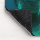 Mutter-Manati mit ihrem Kalb im Crystal River Mousepad (Ecke)