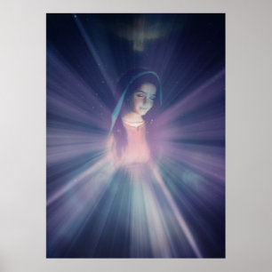 Mutter Maria, Heilige unakuläre Empfängnis, Jesus Poster