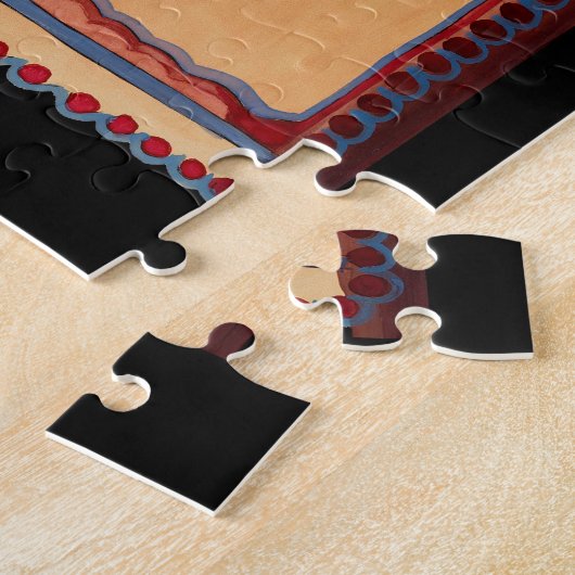 Mutter Maria Jesus Christus Thorn Kronenkunst Male Puzzle (Seite)