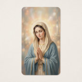Mutter-Maria-Personalisierte Trauerkarte (Vorderseite)