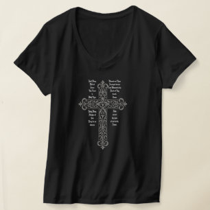 Mutter Maria und die Heilige Dreifaltigkeit T-Shirt