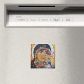 Mutter Maria und Jesu Kunst Magnet (In Situ (Geschirrspüler))