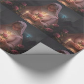 Mutter Maria verpackt Papier Geschenkpapier (Ecke)