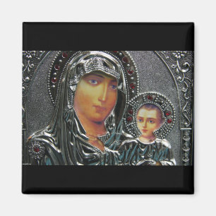 Mutter Mary and Baby Jesus Magnet