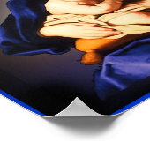 Mutter Mary and Baby Jesus Poster (Ecke)