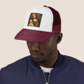 Mutter Mary and Baby Jesus Trucker Hat Truckerkappe (Beispiel)