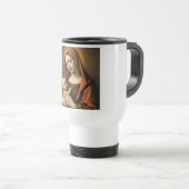 Mutter Mary and Baby Jesus White Travel Mug Reisebecher (VorderseiteRechts)