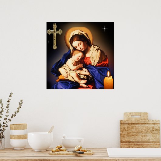 Mutter Mary art Poster (Küche)