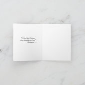 Mutter Mary Baby Jesus Florall Religious Dankeskarte (Innenseite)