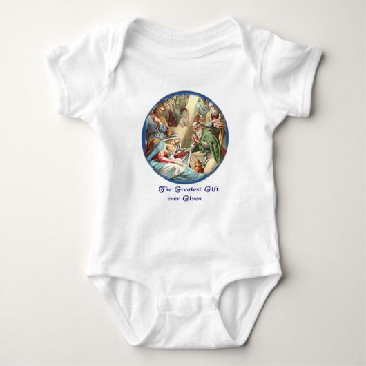 Mutter Mary Baby Strampler (Vorderseite)