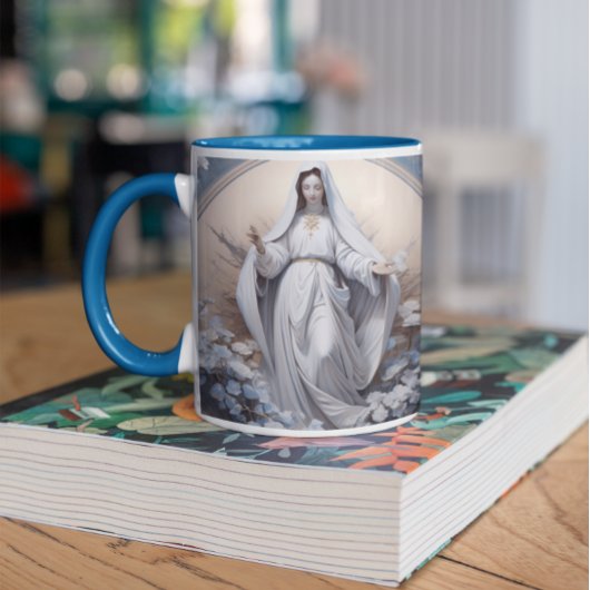 Mutter Mary Blessing Version 1 Kaffeetasse
