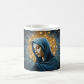 Mutter Mary Blessing Version 4 Kaffeetasse (Mittel)