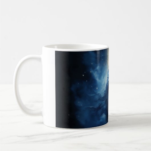 Mutter Mary Blessing Version 5 Kaffeetasse (Links)