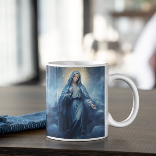 Mutter Mary Blessing Version 5 Kaffeetasse