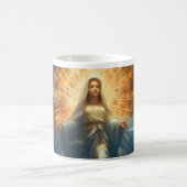 Mutter Mary Blessing Version 7 Kaffeetasse (Mittel)