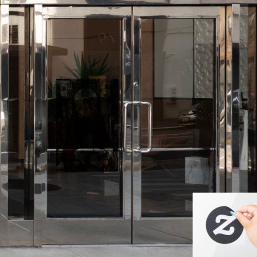 MUTTER MARY (BLOND) BABY JESUS FENSTELLE FENSTERAUFKLEBER (Büro Tür)