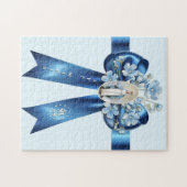 Mutter Mary Blue Bow Religious Katholic Puzzle (Horizontal)