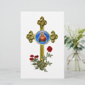 Mutter MAry Briefpapier (Stehend Vorderseite)