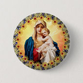 Mutter Mary Button (Vorderseite)