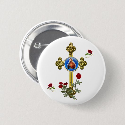 Mutter MAry Button (Vorne & Hinten)