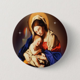 Mutter Mary Button