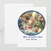 Mutter Mary Dankeskarte (Vorne/Hinten)