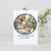 Mutter Mary Dankeskarte (Stehend Vorderseite)