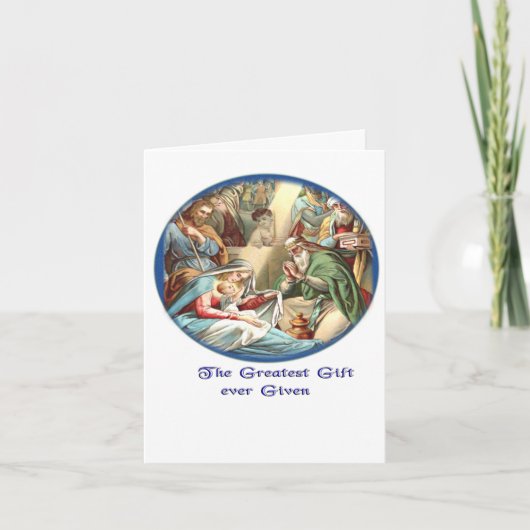 Mutter Mary Dankeskarte (Vorderseite)