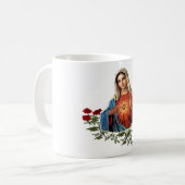 Mutter Mary entwirft Kaffeetasse (Vorderseite Links)