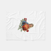 Mutter MAry Fleecedecke (Vorderseite (Horizontal))