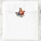 Mutter Mary gibt Geschenkartikel Runder Aufkleber (Tasche)